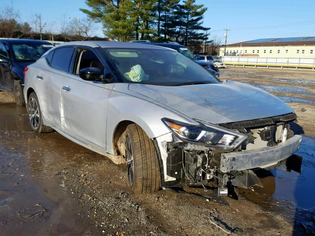 1N4AA6AP4HC443266 - 2017 NISSAN MAXIMA 3.5 SILVER photo 1