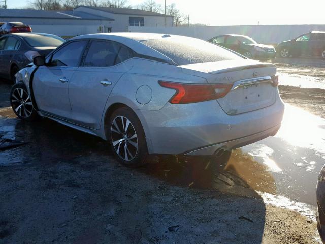 1N4AA6AP4HC443266 - 2017 NISSAN MAXIMA 3.5 SILVER photo 3