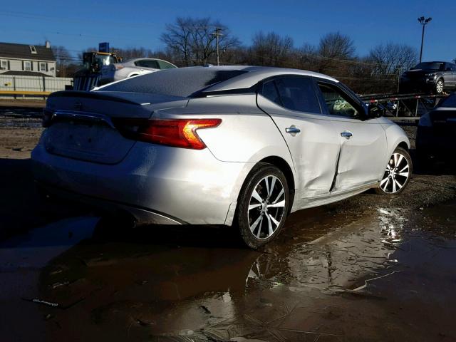 1N4AA6AP4HC443266 - 2017 NISSAN MAXIMA 3.5 SILVER photo 4