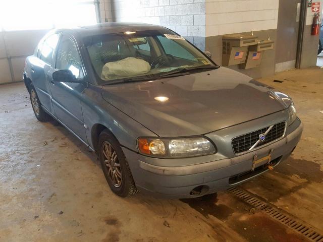 YV1RS61T242379018 - 2004 VOLVO S60 GREEN photo 1