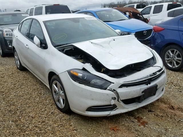 1C3CDFBB9FD158717 - 2015 DODGE DART SXT WHITE photo 1