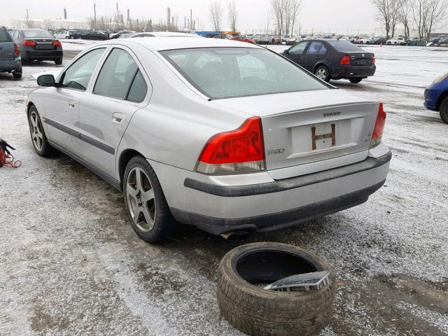 YV1RH52Y442357959 - 2004 VOLVO S60 R SILVER photo 3