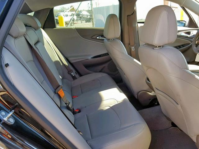 1G1ZH5SX8GF357269 - 2016 CHEVROLET MALIBU PRE BLACK photo 6