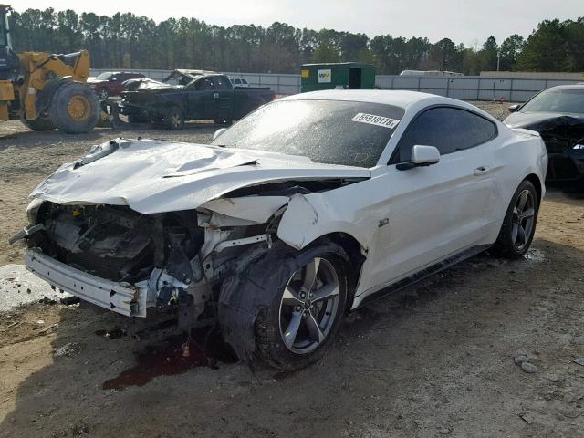 1FA6P8CF6F5336435 - 2015 FORD MUSTANG GT WHITE photo 2