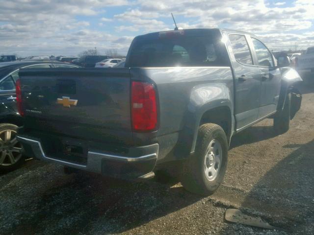 1GCGSAE34F1234615 - 2015 CHEVROLET COLORADO GRAY photo 4