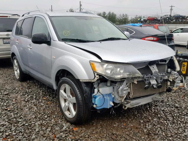 JA4MT41X87U001437 - 2007 MITSUBISHI OUTLANDER SILVER photo 1