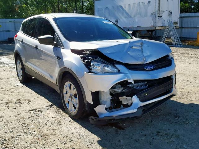 1FMCU0F74EUA97902 - 2014 FORD ESCAPE S SILVER photo 1