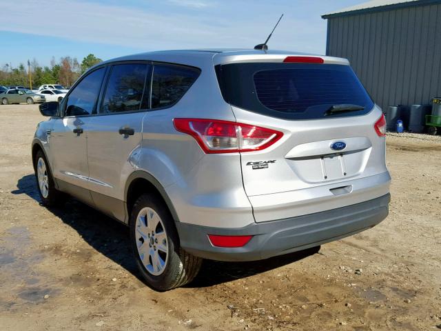 1FMCU0F74EUA97902 - 2014 FORD ESCAPE S SILVER photo 3