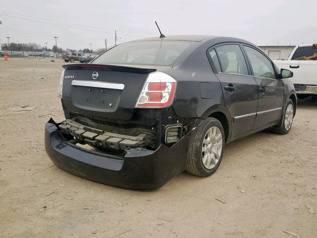 3N1AB6AP6BL629154 - 2011 NISSAN SENTRA 2.0 BLACK photo 4