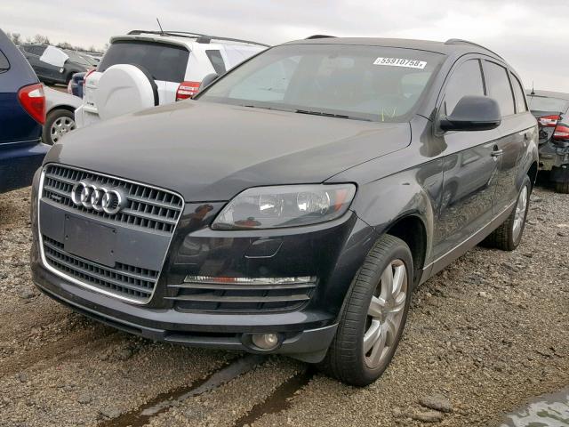 WA1AY74L58D032659 - 2008 AUDI Q7 3.6 QUA BLACK photo 2