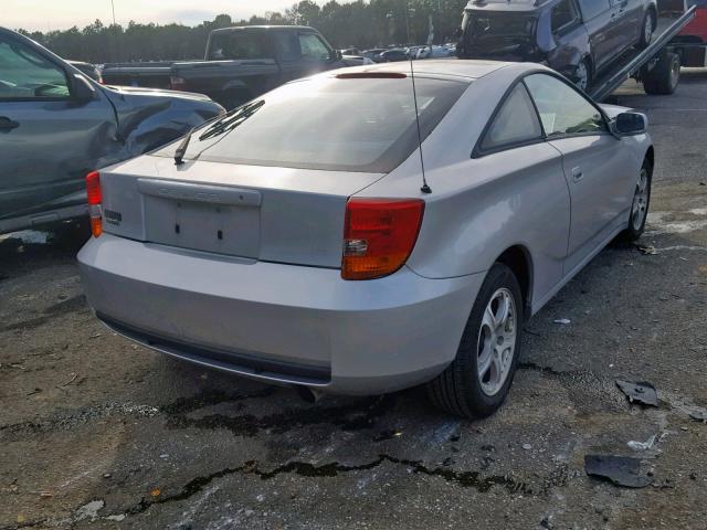 JTDDR32T020128676 - 2002 TOYOTA CELICA GT GRAY photo 4