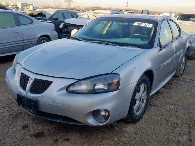 2G2WP552461170943 - 2006 PONTIAC GRAND PRIX SILVER photo 2