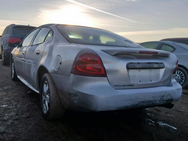 2G2WP552461170943 - 2006 PONTIAC GRAND PRIX SILVER photo 3