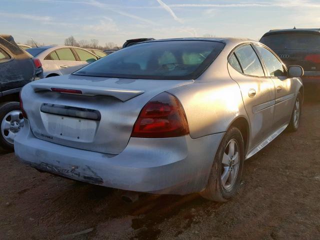 2G2WP552461170943 - 2006 PONTIAC GRAND PRIX SILVER photo 4