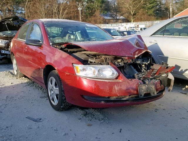 1G8AJ55F97Z170787 - 2007 SATURN ION LEVEL RED photo 1