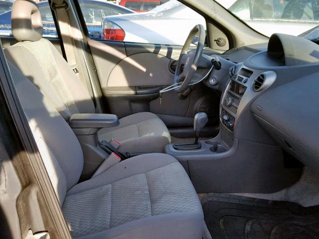 1G8AJ55F97Z170787 - 2007 SATURN ION LEVEL RED photo 5