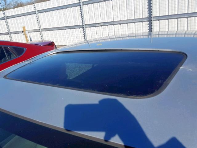 2HGFB2F97FH538500 - 2015 HONDA CIVIC EXL ვერცხლისფერი ფოტო 9