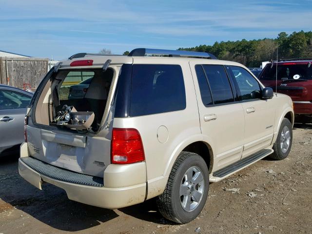 1FMZU65K25ZA01898 - 2005 FORD EXPLORER L CREAM photo 4