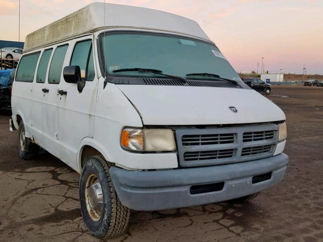 2B7HB21X1VK506687 - 1997 DODGE RAM VAN B2 WHITE photo 1