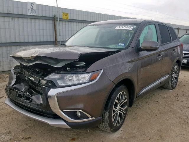 JA4AD3A35GZ002961 - 2016 MITSUBISHI OUTLANDER CHARCOAL photo 2