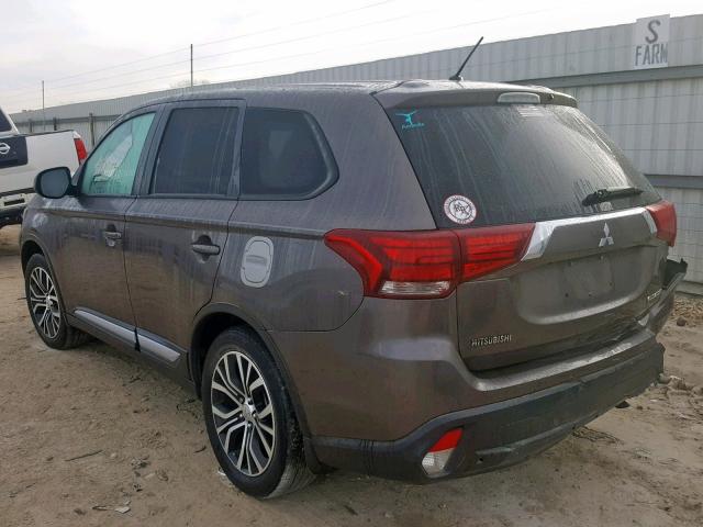 JA4AD3A35GZ002961 - 2016 MITSUBISHI OUTLANDER CHARCOAL photo 3