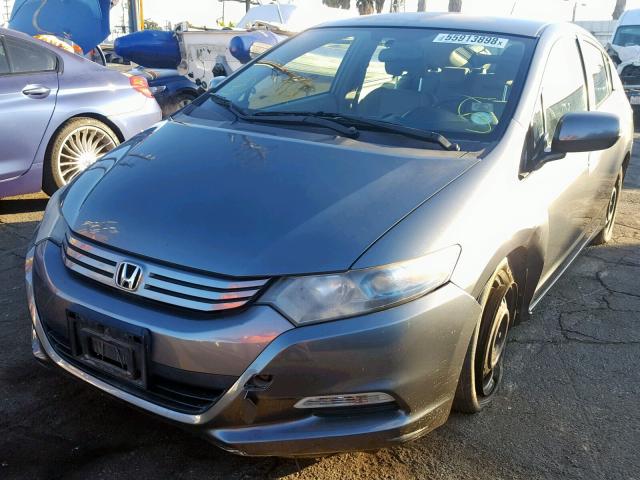 JHMZE2H56AS031892 - 2010 HONDA INSIGHT LX GRAY photo 2