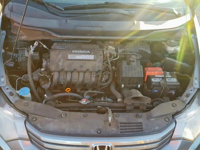 JHMZE2H56AS031892 - 2010 HONDA INSIGHT LX GRAY photo 7