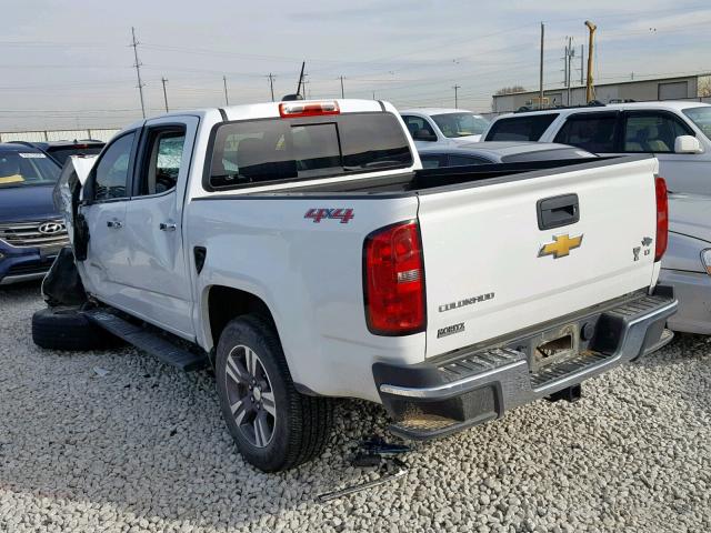 1GCGTCE35G1144691 - 2016 CHEVROLET COLORADO L WHITE photo 3