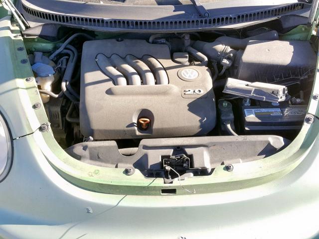 3VWBK21C13M408853 - 2003 VOLKSWAGEN NEW BEETLE 绿色 照片 7
