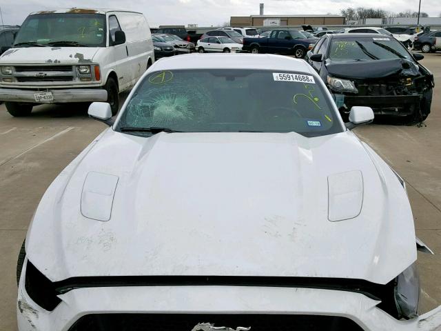 1FA6P8CF3F5407770 - 2015 FORD MUSTANG GT WHITE photo 7