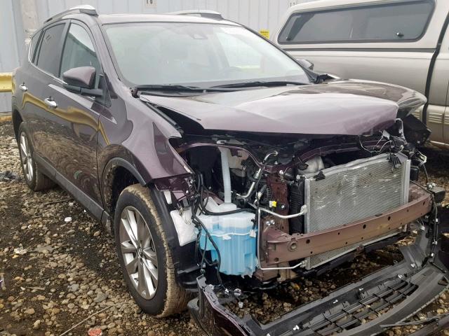 2T3DFREV1JW726262 - 2018 TOYOTA RAV4 LIMIT PURPLE photo 1