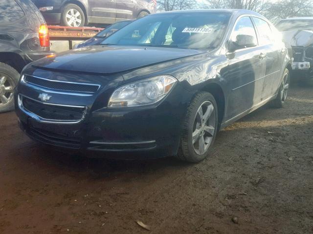 1G1ZC5E10BF307237 - 2011 CHEVROLET MALIBU 1LT 黑色 照片 2