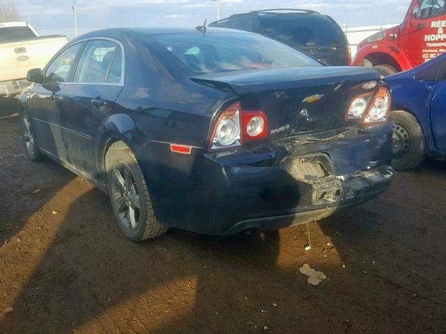 1G1ZC5E10BF307237 - 2011 CHEVROLET MALIBU 1LT 黑色 照片 3