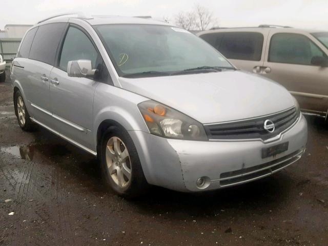 5N1BV28U77N137281 - 2007 NISSAN QUEST S SILVER photo 1