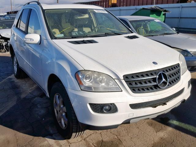 4JGBB86E26A065662 - 2006 MERCEDES-BENZ ML 350 WHITE photo 1