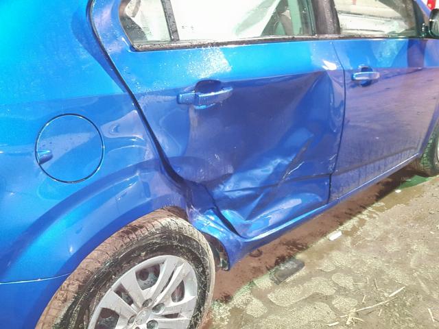 1G1JB5SH5H4174769 - 2017 CHEVROLET SONIC LS 蓝色 照片 9