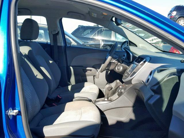 1G1JB5SH3H4105188 - 2017 CHEVROLET SONIC LS 蓝色 照片 5