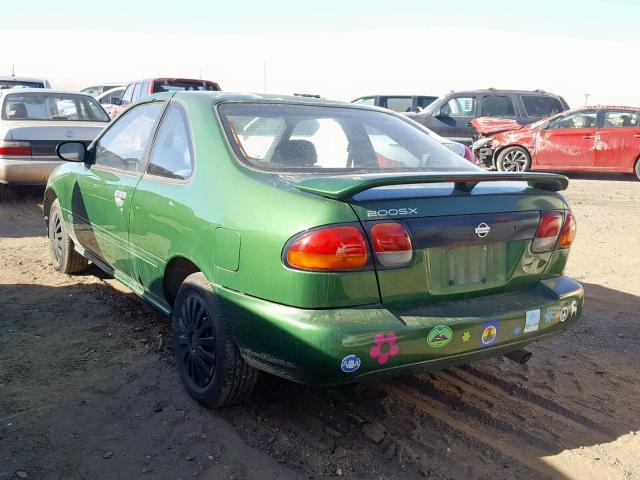 1N4AB42D3WC513178 - 1998 NISSAN 200SX BASE GREEN photo 3