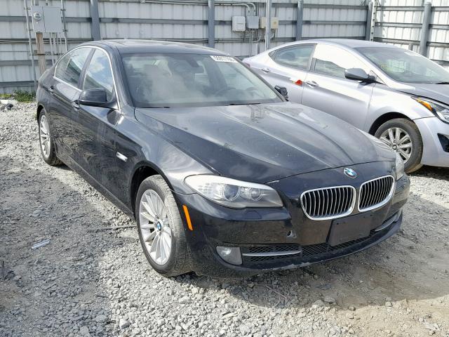 WBAFU7C50DDU67624 - 2013 BMW 535 XI Սև լուսանկար 1