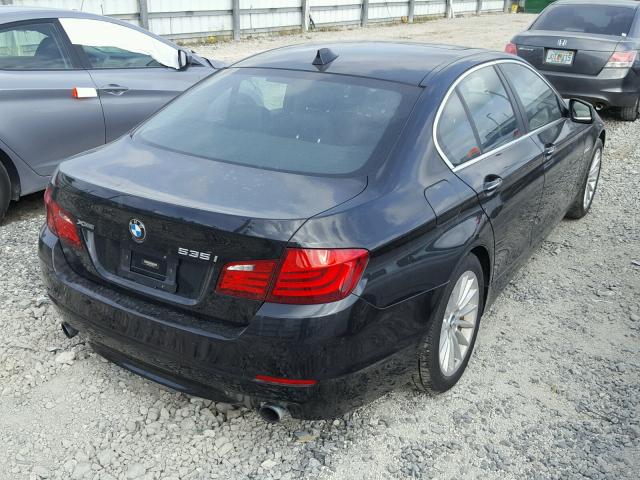 WBAFU7C50DDU67624 - 2013 BMW 535 XI BLACK photo 4