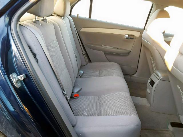 1G1ZB5EB3AF258285 - 2010 CHEVROLET MALIBU LS BLUE photo 6