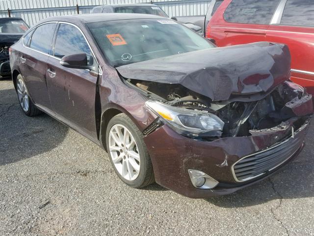 4T1BK1EBXDU036159 - 2013 TOYOTA AVALON BAS MAROON photo 1