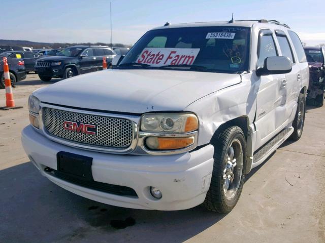 1GKEK63U83J307842 - 2003 GMC YUKON DENA WHITE photo 2