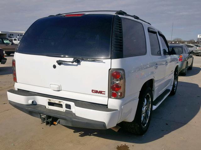 1GKEK63U83J307842 - 2003 GMC YUKON DENA WHITE photo 4