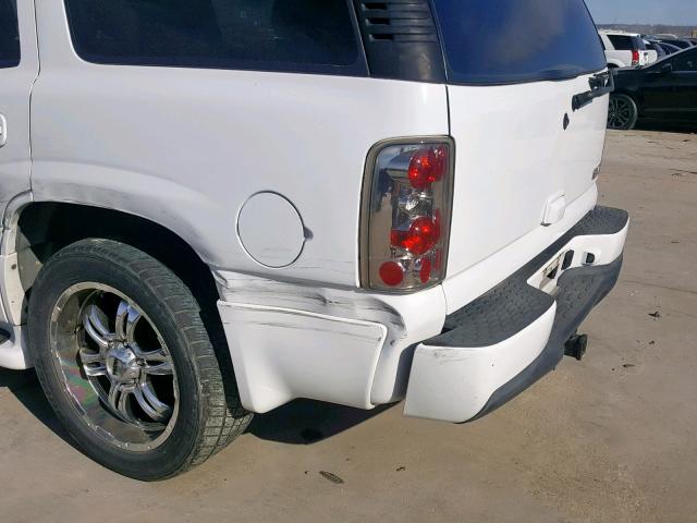 1GKEK63U83J307842 - 2003 GMC YUKON DENA WHITE photo 9