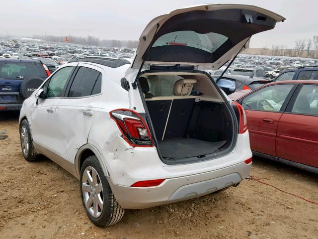 KL4CJDSB9HB143023 - 2017 BUICK ENCORE PRE WHITE photo 3