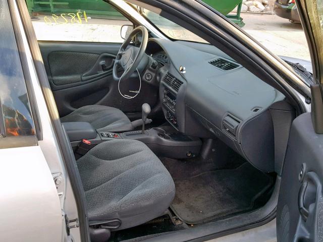 1G1JF52F137216087 - 2003 CHEVROLET CAVALIER L SILVER photo 5