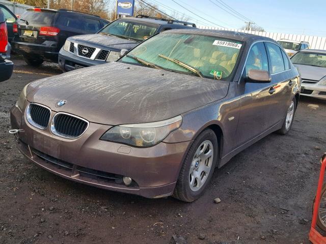 WBANA53564B172399 - 2004 BMW 525 I BROWN photo 2