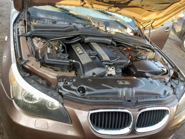 WBANA53564B172399 - 2004 BMW 525 I BROWN photo 7