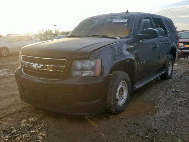 1GNFK13539R108002 - 2009 CHEVROLET TAHOE HYBR BLACK photo 2